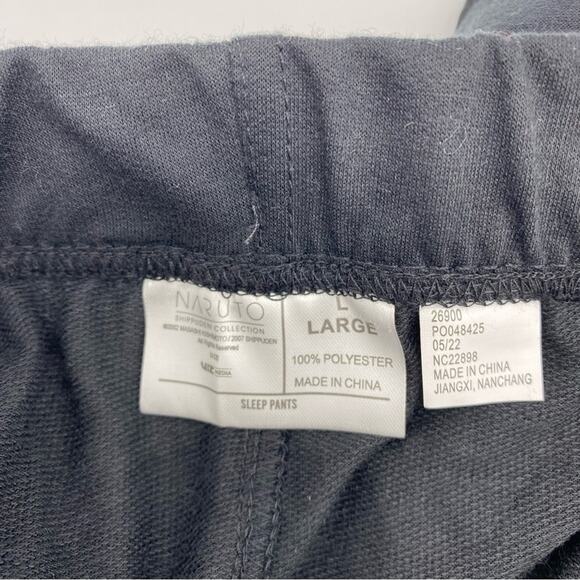 NARUTO Joggers Large Shippuden Collection Sweatpants Graphic - Picture 5 of 7